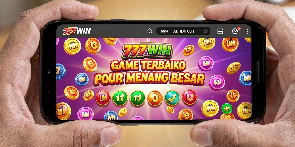Tampilan utama 777WIN dengan gameplay Bingo yang menarik.