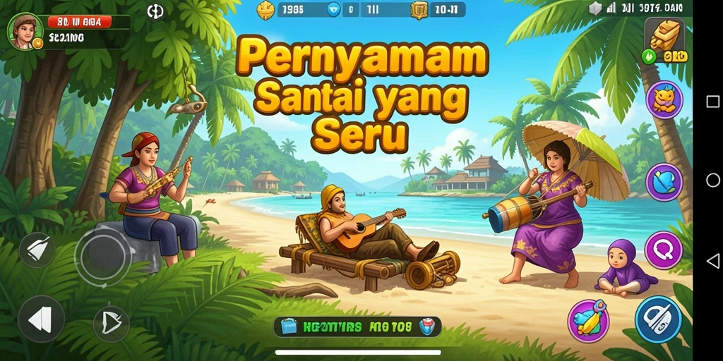 Tampilan gameplay 8II yang seru dan interaktif.