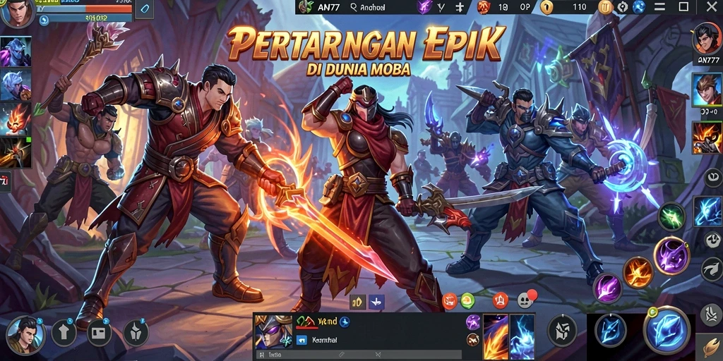 Tampilan gameplay AN777 yang mengesankan dan penuh aksi.