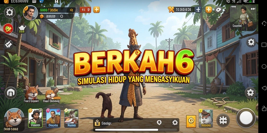 Gameplay mendebarkan dalam simulasi kehidupan yang menarik.