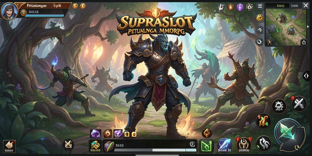 Tampilan gameplay <strong>SUPRASLOT</strong> yang mendebarkan dan penuh aksi.
